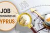 jobs in Cyprus for foreigners